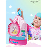 Pink Kids Bunny ears, waterproof Swimming Bag/Beach Bag