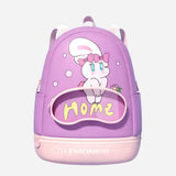 Purple & Pink Bunny Kids Waterproof Swimming Bag/ Beach Bag