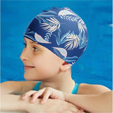 Blue Ferns Swimming Cap for Kids and Adults, 12 years and above.