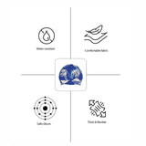 Blue Ferns Swimming Cap for Kids and Adults, 12 years and above.