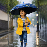 Bear Space with Shutter style cover Kids-Umbrella
