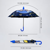 Bear Space with Shutter style cover Kids-Umbrella