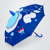 Biker Astronaut with Shutter style cover Kids-Umbrella
