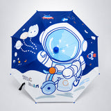 Biker Astronaut with Shutter style cover Kids-Umbrella