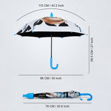 Mr. Tedd with Shutter style cover Kids-Umbrella
