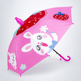 Strawberry Teddy with Shutter style cover Kids-Umbrella