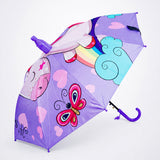 Unicorn Rainbow with Shutter style cover Kids-Umbrella
