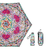 5 Fold Capsule Pocket edition Floral Heart theme Umbrella for Adults