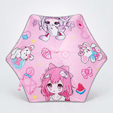 Wheel style Baby Girl Printed UPF 50+ Kids-Umbrella