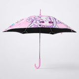 Wheel style Baby Girl Printed UPF 50+ Kids-Umbrella