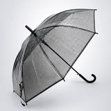 Black Beauty Jelly Transparent Umbrella for Teens & Adults