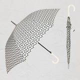 Black & white monochrome print Big size Umbrella for Adults