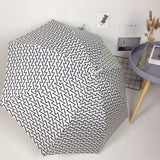 Black & white monochrome print Big size Umbrella for Adults