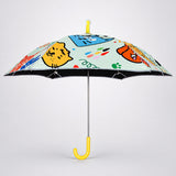 Wheel style Cat & Dog Printed UPF 50+ Kids-Umbrella