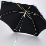 Wheel style Colorful Monster Printed UPF 50+ Kids-Umbrella