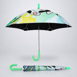 Wheel style Cow Printed UPF 50+ Kids-Umbrella