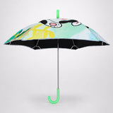 Wheel style Cow Printed UPF 50+ Kids-Umbrella