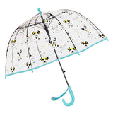 Dalmation theme Dome style Transparent Umbrella for Kids