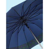 Navy And Black Checks Large Canopy Size Umbrella for Adults