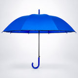 Navy Blue Solid Black border Umbrella for Adults & Teens