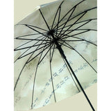 Olive Scripture print Big Size Umbrella for Adults