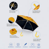 Wheel style Quack Ducky Wheel style printed UPF 50+ Kids-Umbrella