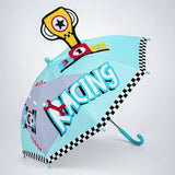 3D Trophy No.1 Racer Umbrella for Kids