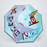 3D Trophy No.1 Racer Umbrella for Kids