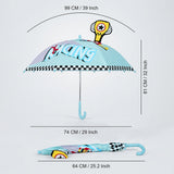 3D Trophy No.1 Racer Umbrella for Kids