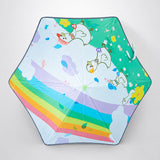 Wheel style Rainbow Duck Printed UPF 50+ Kids-Umbrella