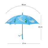 Shark theme Color Changing Magic Umbrella for Kids