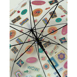 Stamp Transparent Umbrella for Adults