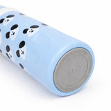 Blue Puppy Stripes Cap Series, Stainless Steel Kids Water Bottle, 520ml