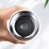 Green Checks Cup Lid Design, Sleek Stainless Steel Thermos & Water Bottle for Kids, 350ml