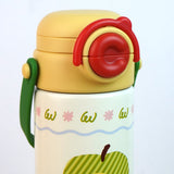 Green Apple, Sleek series Stainless Steel Tumbler and Water Bottle for Kids and Adults, 550ml