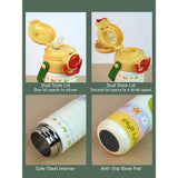 Green Apple, Sleek series Stainless Steel Tumbler and Water Bottle for Kids and Adults, 550ml
