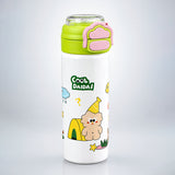 Green Lid, Camping Buddy Series, Stainless Steel Water Bottle for Kids, 700ml