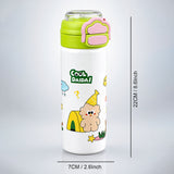 Green Lid, Camping Buddy Series, Stainless Steel Water Bottle for Kids, 700ml
