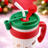 Green Lid, Party Teddy, Twilight Tumbler  Series, Stainless Steel Tumbler and Water Bottle for Teens and Adults, 750 ml