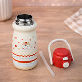 Red Lid, Happiness  series, Stainless Steel Water Bottle for kids, 520ml
