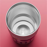 Pink Hearts, Bubble Lid series, with detachable infuser Stainless Steel Kids Tumbler Water Bottle, 680ml