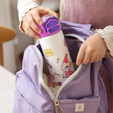 Pink Lid, Dance Buddy Series, Stainless Steel Water Bottle for Kids, 700ml