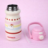Pink Lid, Happiness  series, Stainless Steel Water Bottle for kids, 520ml