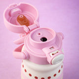 Pink Lid, Happiness  series, Stainless Steel Water Bottle for kids, 520ml