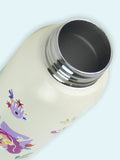 Purple Power Woman Flask Water Bottle, 600ml