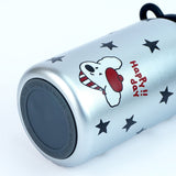 Silver Black Star Cuplid Series,  Stainless Steel Kids Water Bottle, 500ml