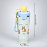 Sleeping Bear, Yellow Ball Lid Series, Stainless Steel Tumbler and Water Bottle for Kids & Adults, 650ml