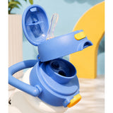 White Blue Puppy Design, Best Series, Stainless Steel Water Bottle for Kids, 500ml