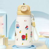 Yellow Cherry, Big Lock series, Stainless Steel Water Bottle for kids, 720ml