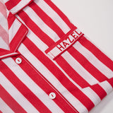 Men Holiday Stripes Pajama Set